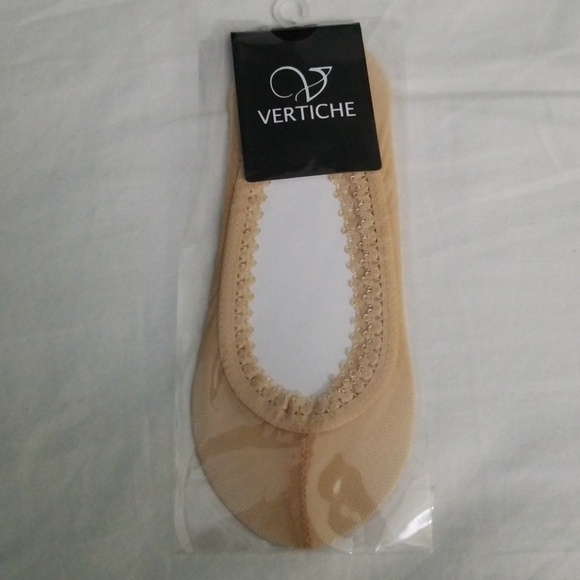 3for$15 Lace no show half socks for flats/heels - Picture 2 of 3